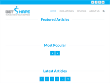 Tablet Screenshot of getshape.org